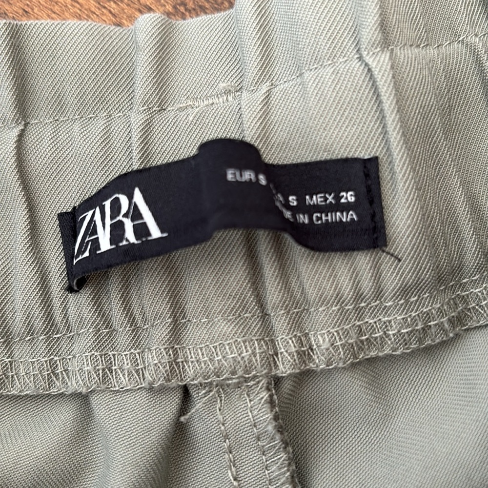 Zara linen blend baggy pants. - Picture 7 of 9